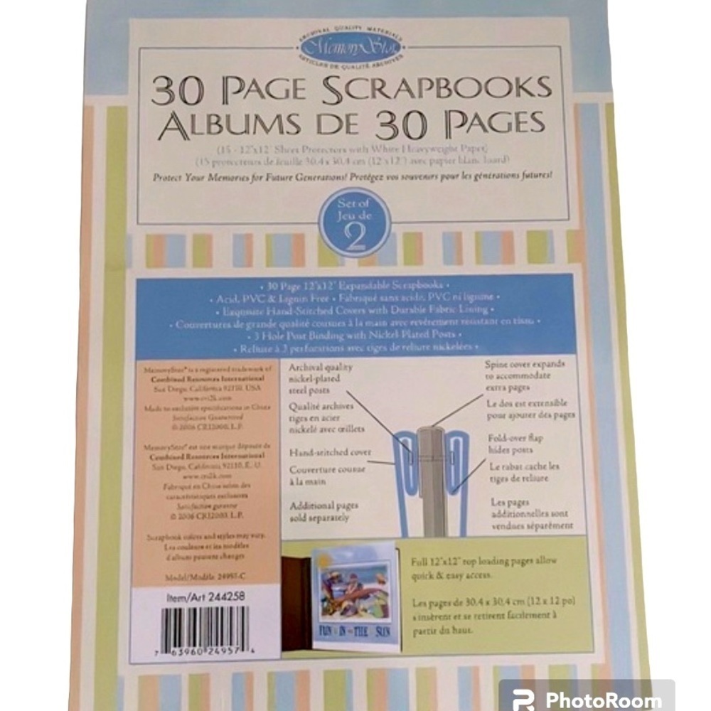 30 Page Scrapbooks | Set of 2 - NWT
